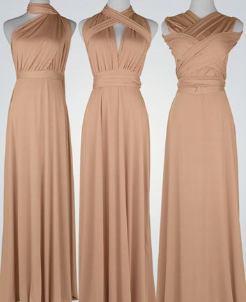 Convertible bridesmaid dress: Convertible bridesmaid dress